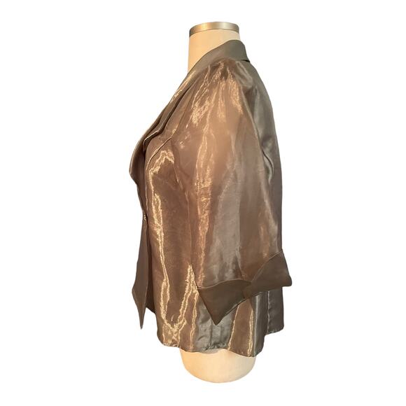 Fashion Bug Size 18/20‎ Gray Evening Top - Picture 2 of 5